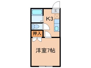 ﾃﾞｭｴﾙ木屋瀬Ⅱの物件間取画像